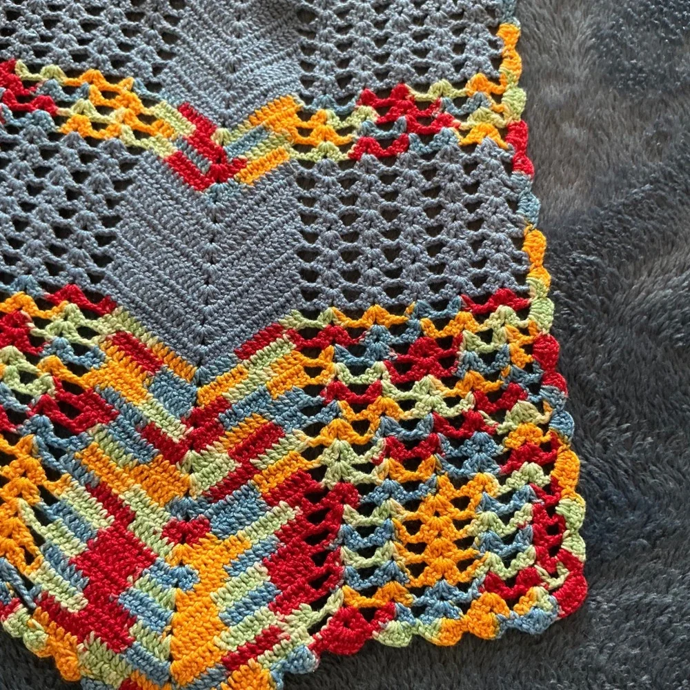 Handmade vintage crochet
